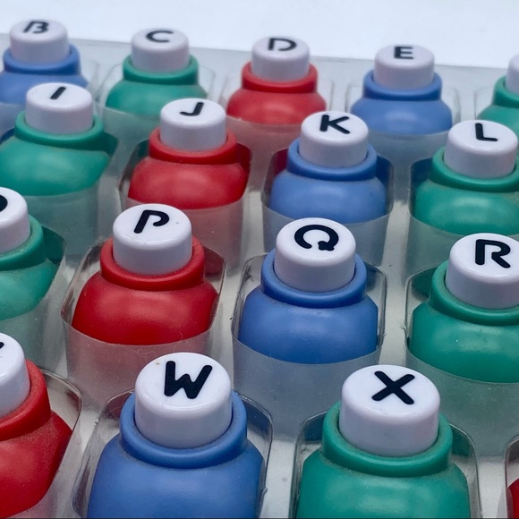 Office Alphabet Paper Punch Set Poshmark